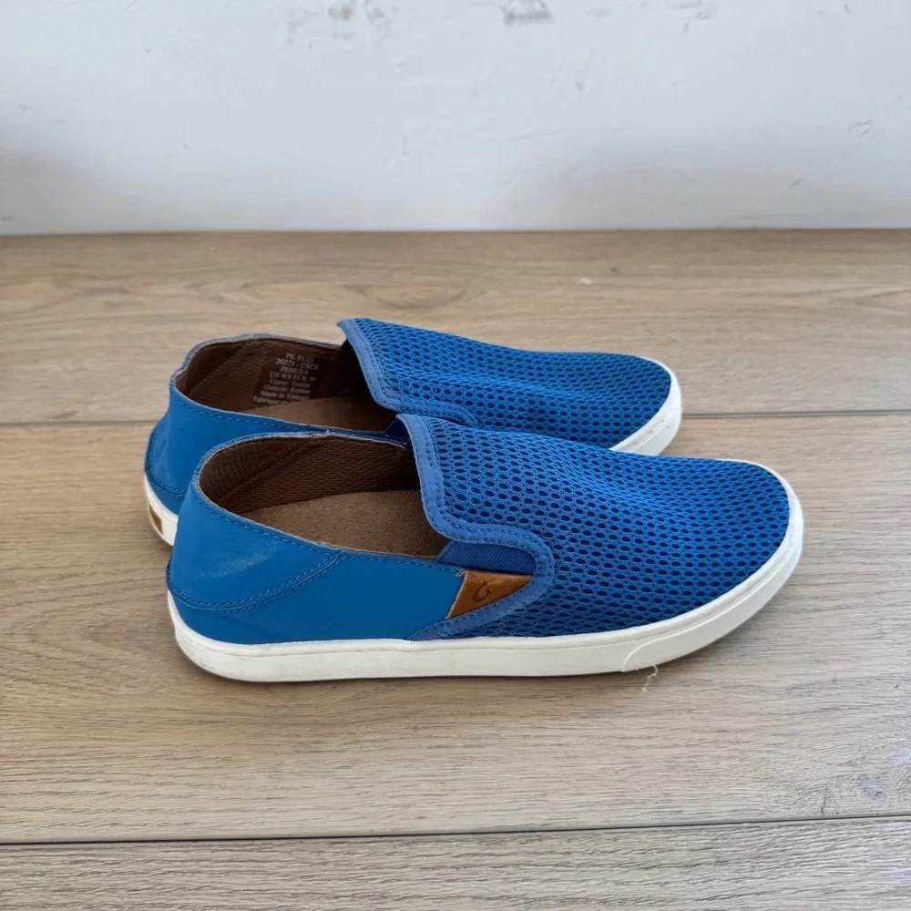 Olukai pehuea slip on sneakers